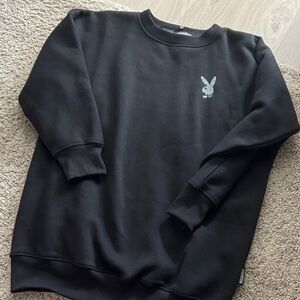 Playboy x MISSGUIDED oversized crewneck